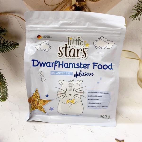 【侏儒鼠/特級】力特星 天然侏儒鼠飼料 500g