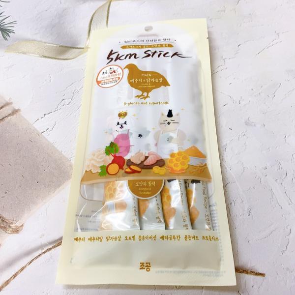 5km Stick營養蔬果點心泥-鵪鶉-原包裝4入(白)
