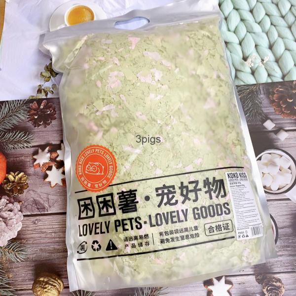 KOKOKISS困困薯夏日輕薄紙棉10L-碧波蕩漾(混色)-換包裝