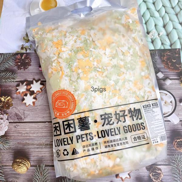 KOKOKISS困困薯夏日輕薄紙棉10L-橙意滿滿(混色)-換包裝