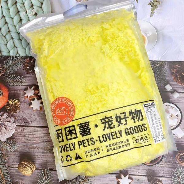 KOKOKISS困困薯夏日輕薄紙棉10L-迎春花(黃色)-換包裝
