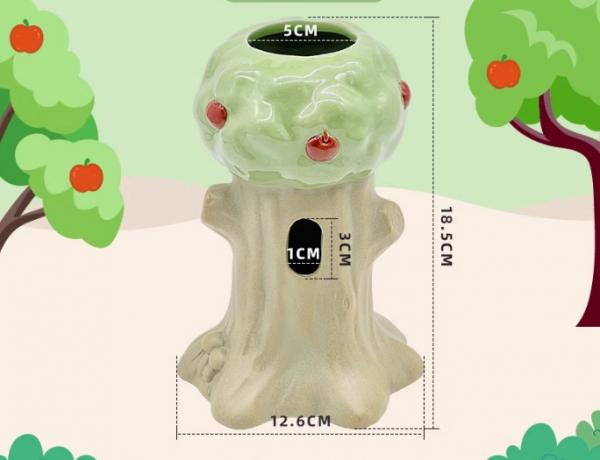 倉鼠蘋果樹造型水樽