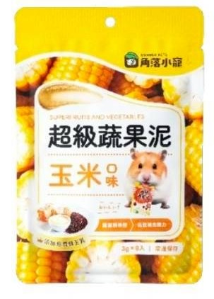 角落小寵超級果泥-★玉米泥★2.5g*8入