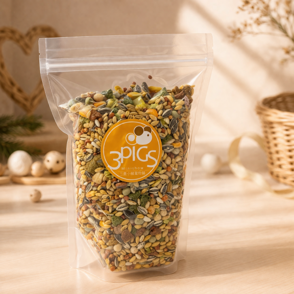 【基礎特調】3pigs 蔬果雜糧飼料 450g