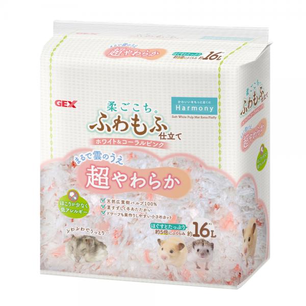 GEX 66066 超柔軟紙墊料白色&珊瑚粉色430g