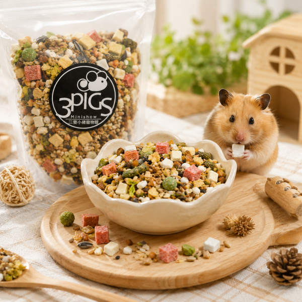 【豐盛雙效】3pigs 鼠寶101點心主食 250g