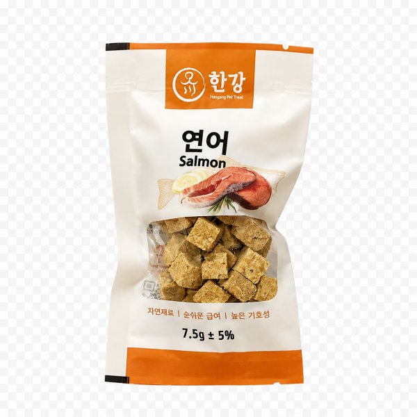 漢江 極鮮鮭魚凍乾零食7.5g