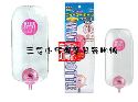 日本marukan扁平吊掛式水瓶350ml.
