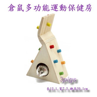 倉鼠多功能運動保健房 /攀岩爬架
