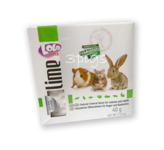 LoLo小動物礦物質磨牙石(原味)40g