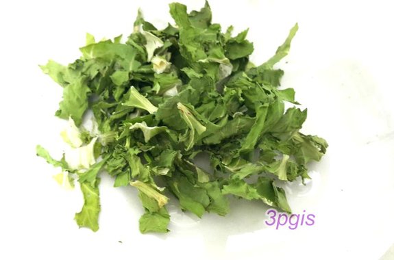 天然手工低溫烘培小白菜