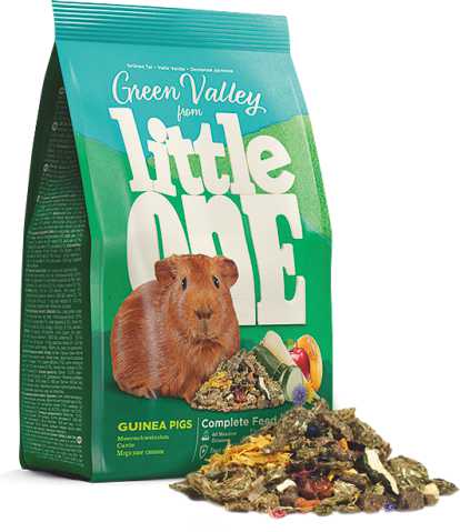 德國Little One綠色山谷無穀天竺鼠飼料750G