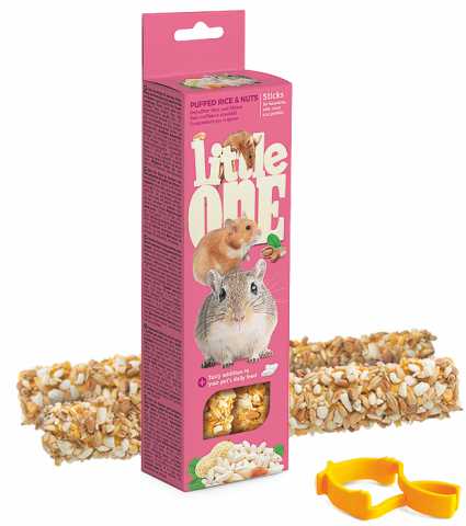德國Little One堅果米果磨牙點心棒60g*2入
