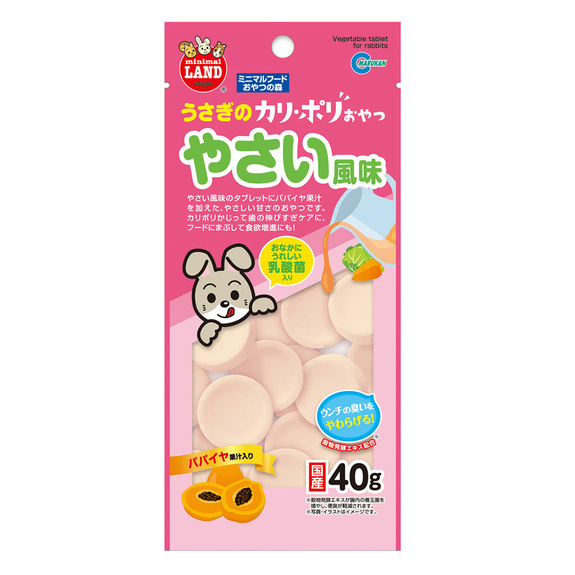 MR-855 Marukan木瓜乳酸菌磨牙片40g