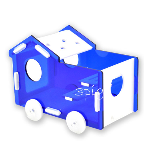 DIY壓克力造型屋PDW07-房車-大號  特價140元（顏色隨機出貨）