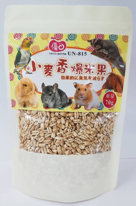 優豆稻米香爆米果30g