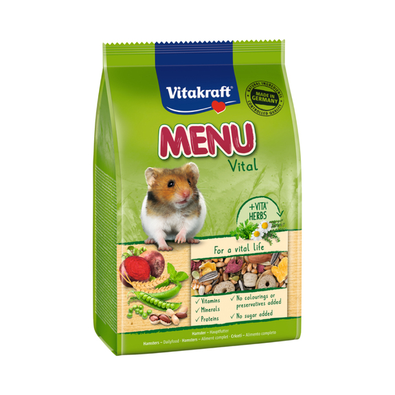 Vitakraft 25584 天然食譜系列 倉鼠主食1kg(大包)