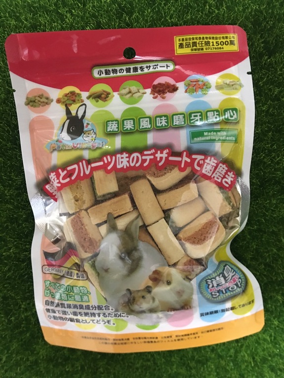 Pet Village蔬果風味熱狗堡磨牙餅120g
