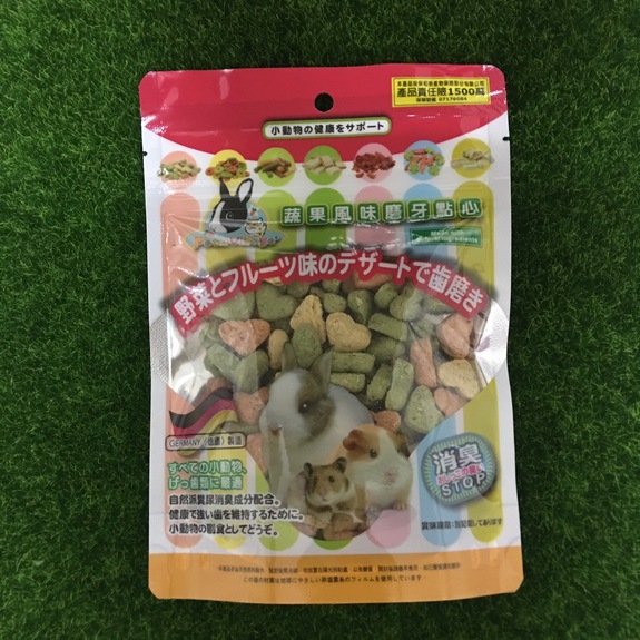 Pet Village綜合蔬菜心型磨牙餅120g