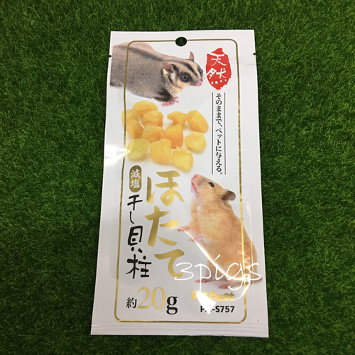 PetBest小動物低鹽干貝20g