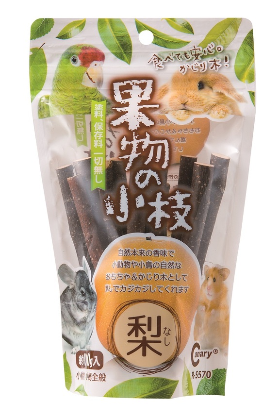 Canary 津具屋小動物啃木/磨牙樹枝-梨木樹枝100g