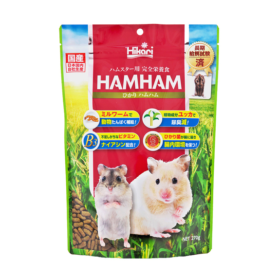 Hikari 高夠力 HAMHAM 高適口性倉鼠飼料 270g