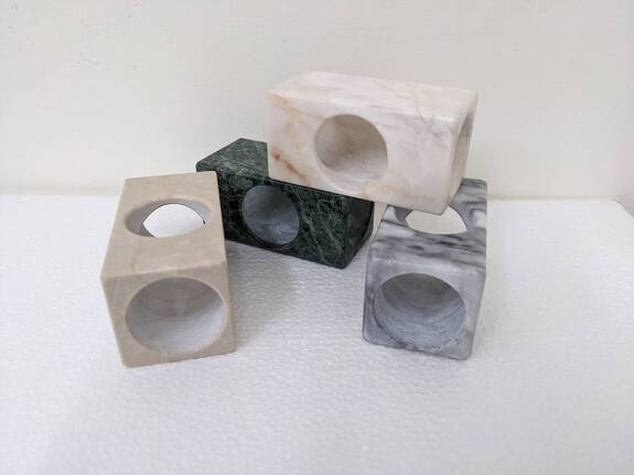 散熱大理石隧道-10X5X5cm(三孔)-顏色隨機出貨