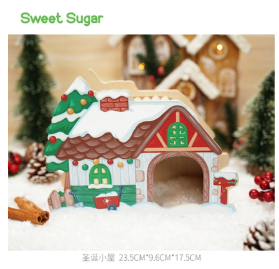木屋-聖誕節系列-聖誕小屋(正面/左側進出)