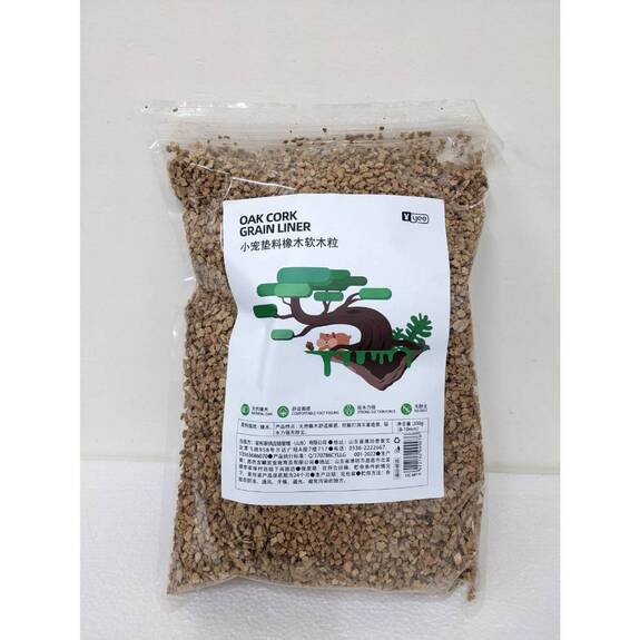 Yee 小寵墊料橡木軟木粒300g-大顆粒(8-10mm)