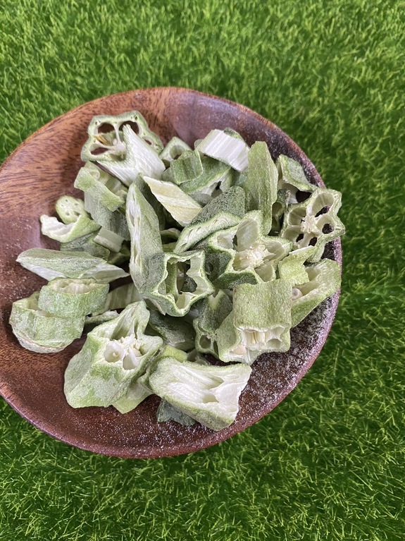 Minishow黃秋葵片凍乾3g