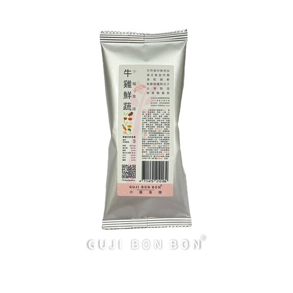 咕嘰蹦蹦 小寵食譜-牛雞鮮蔬 凍乾20g(粉)