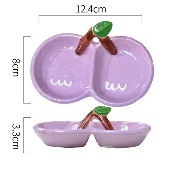 倉鼠櫻桃造型食盆